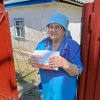 Поздравления ветеранов, тружеников тыла, и вдов ВОВ